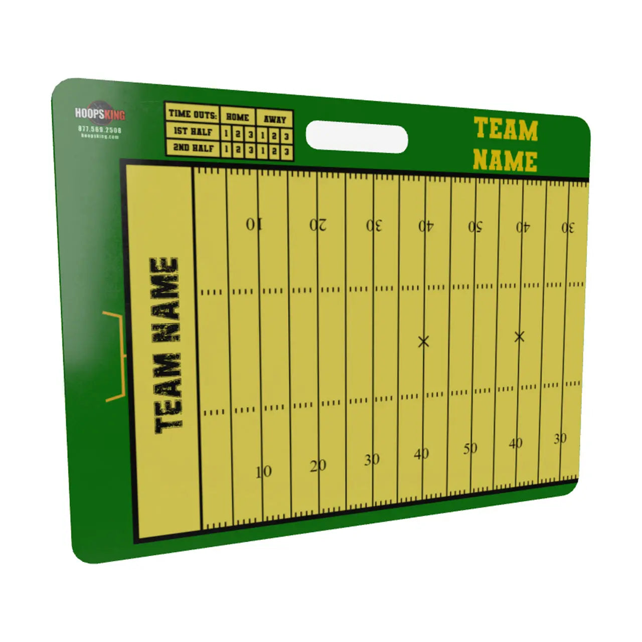 23 X 18 Custom Football Coaching Board HoopsKing