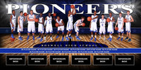 Thumbnail for Custom Sports Team Banners Basketball