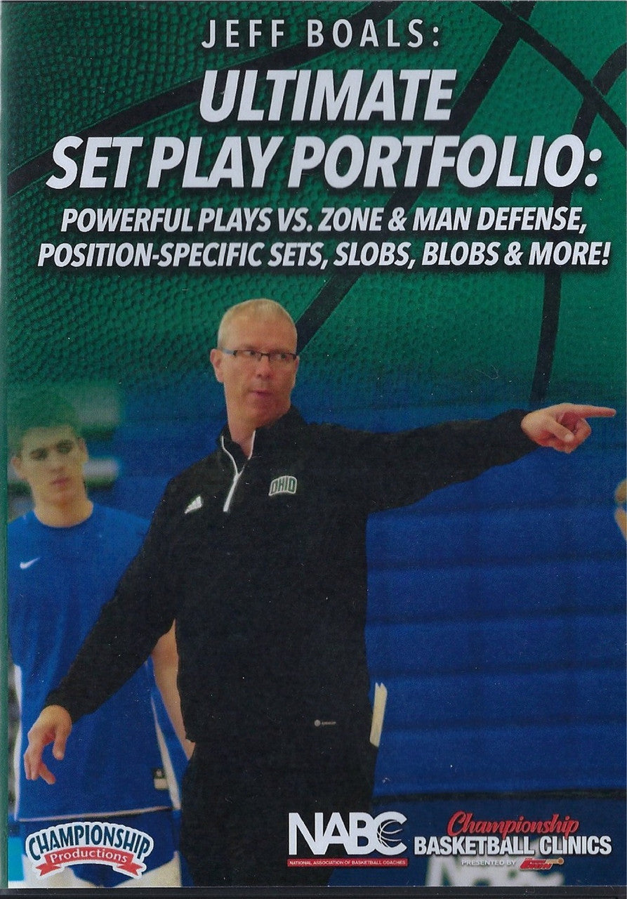 Ultimate Basketball Set Play Portfolio by Jeff Boals Instructional Basketball Coaching Video
