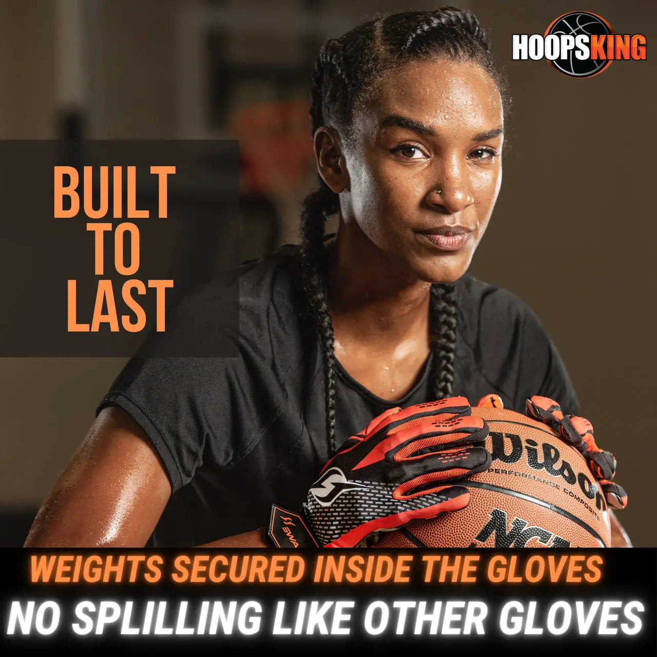 Hoop Handz Weighted Basketball Anti-Grip Training Gloves – HoopsKing