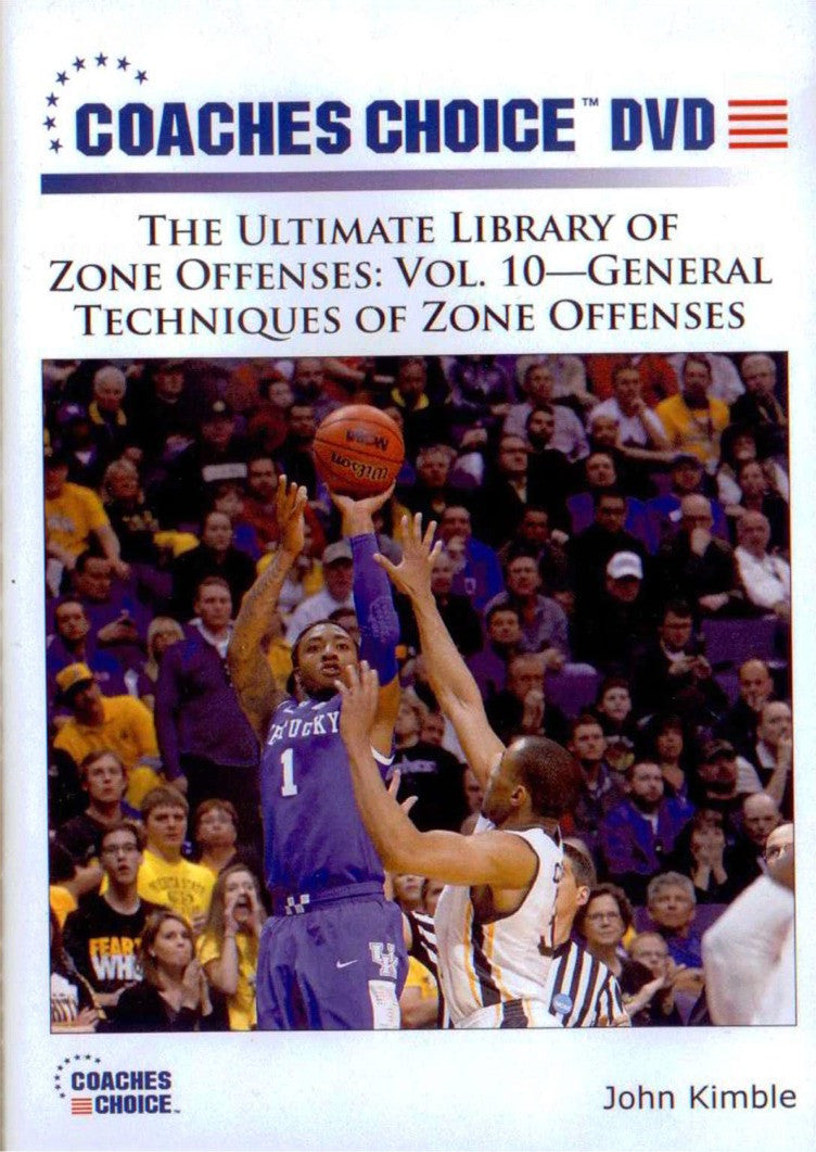 General Techniques Of Zone Offenses by John Kimble Instructional Basketball Coaching Video