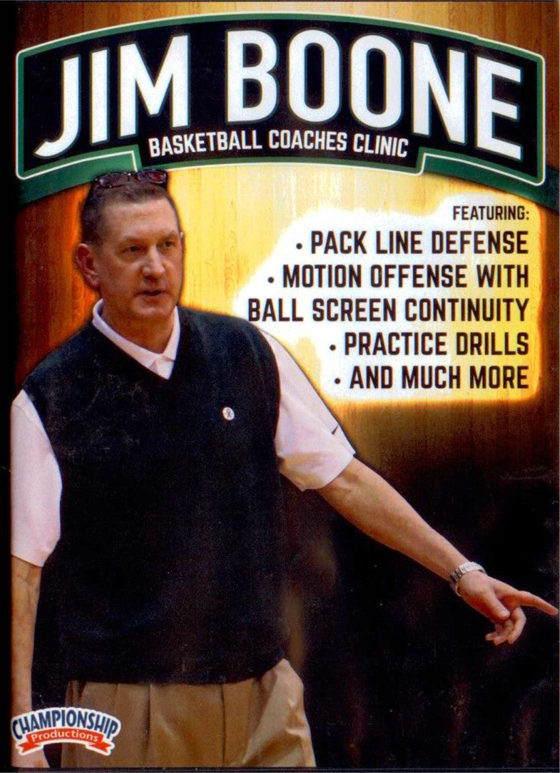 Jim Boone Basketball Coaches Clinic by Jim Boone Instructional Basketball Coaching Video