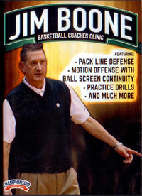 Thumbnail for Jim Boone Basketball Coaches Clinic by Jim Boone Instructional Basketball Coaching Video