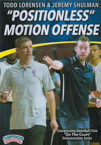 Thumbnail for Postionless Motion Offense for Basketball by Todd Lorensen Instructional Basketball Coaching Video