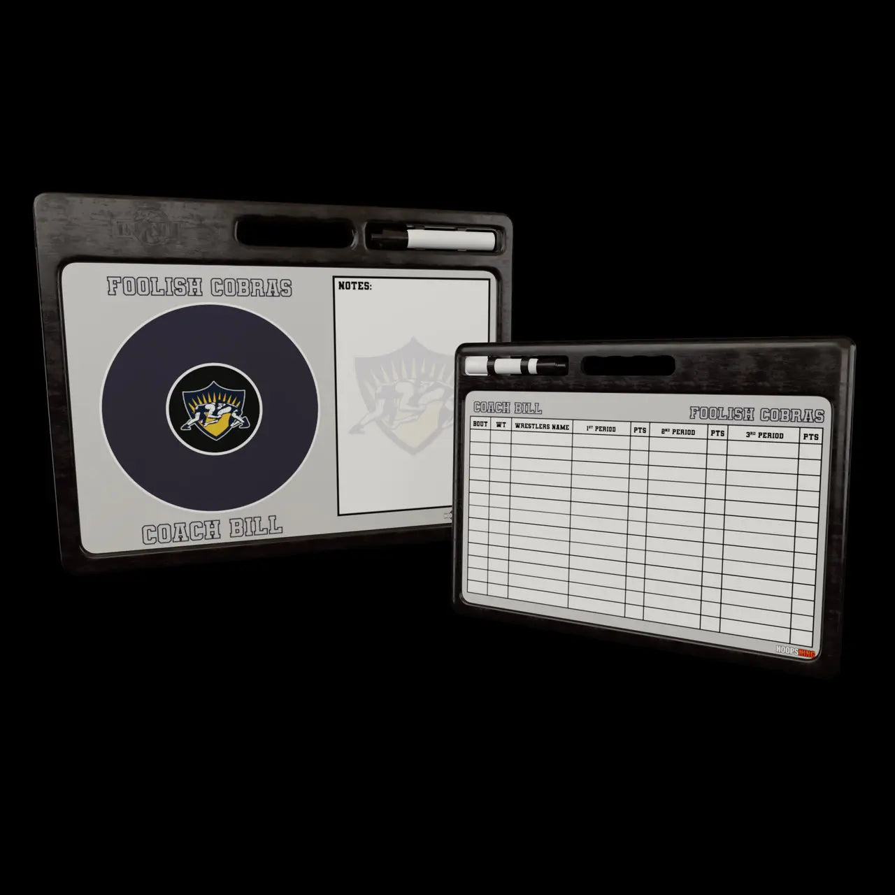 custom wrestling whiteboard dry erase gift for coach