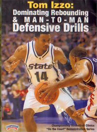 Thumbnail for Tom Izzo: Dominating Rebounding & Man To Man by Tom Izzo Instructional Basketball Coaching Video