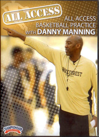 Thumbnail for All Access: Danny Manning Basketball Practice by Danny Manning Instructional Basketball Coaching Video