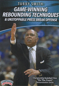 Thumbnail for Game Winning Rebounding Techniques & Unstoppable Press Break Offense by Tubby Smith Instructional Basketball Coaching Video