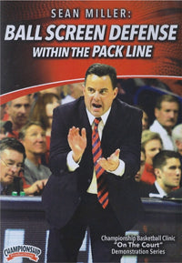 Thumbnail for Ball Screen Defense Within The Pack  Line by Sean Miller Instructional Basketball Coaching Video
