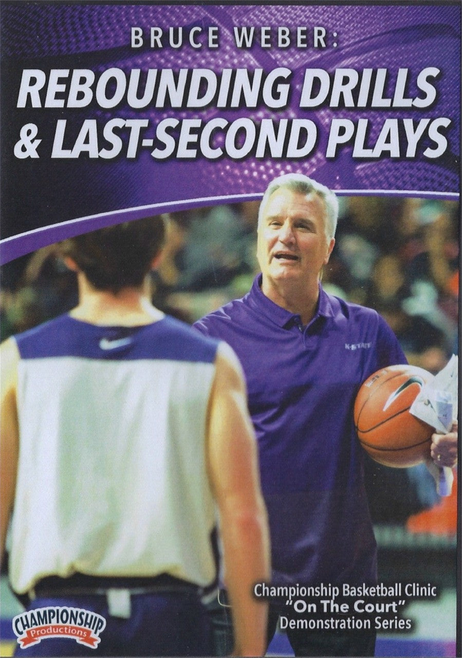Rebounding Drills & Last Second Plays by Bruce Weber Instructional Basketball Coaching Video