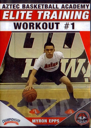 Aztec Basketball: Workout #1 by Myron Epps Instructional Basketball Coaching Video