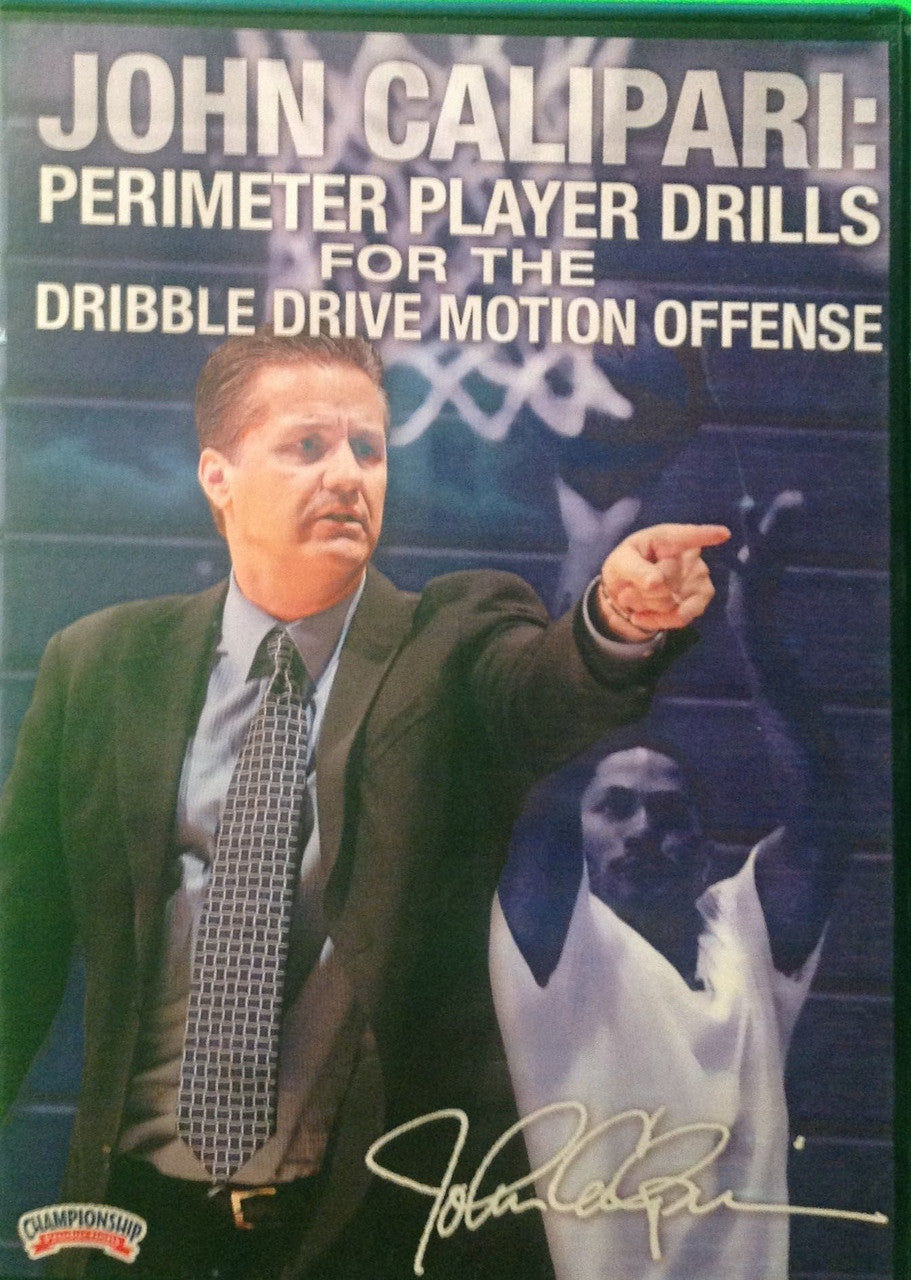 Perimeter Player Drills For The Dribble Drive Offense by John Calipari Instructional Basketball Coaching Video