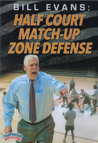 Thumbnail for Half Court Match Up Zone Defense by Bill Evans Instructional Basketball Coaching Video