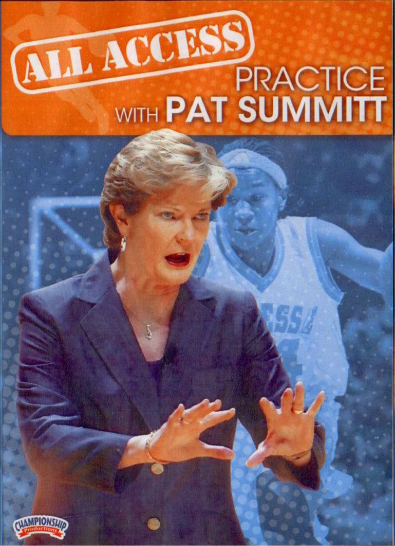 All Access Practice With Pat Summitt by Pat Summitt Instructional Basketball Coaching Video