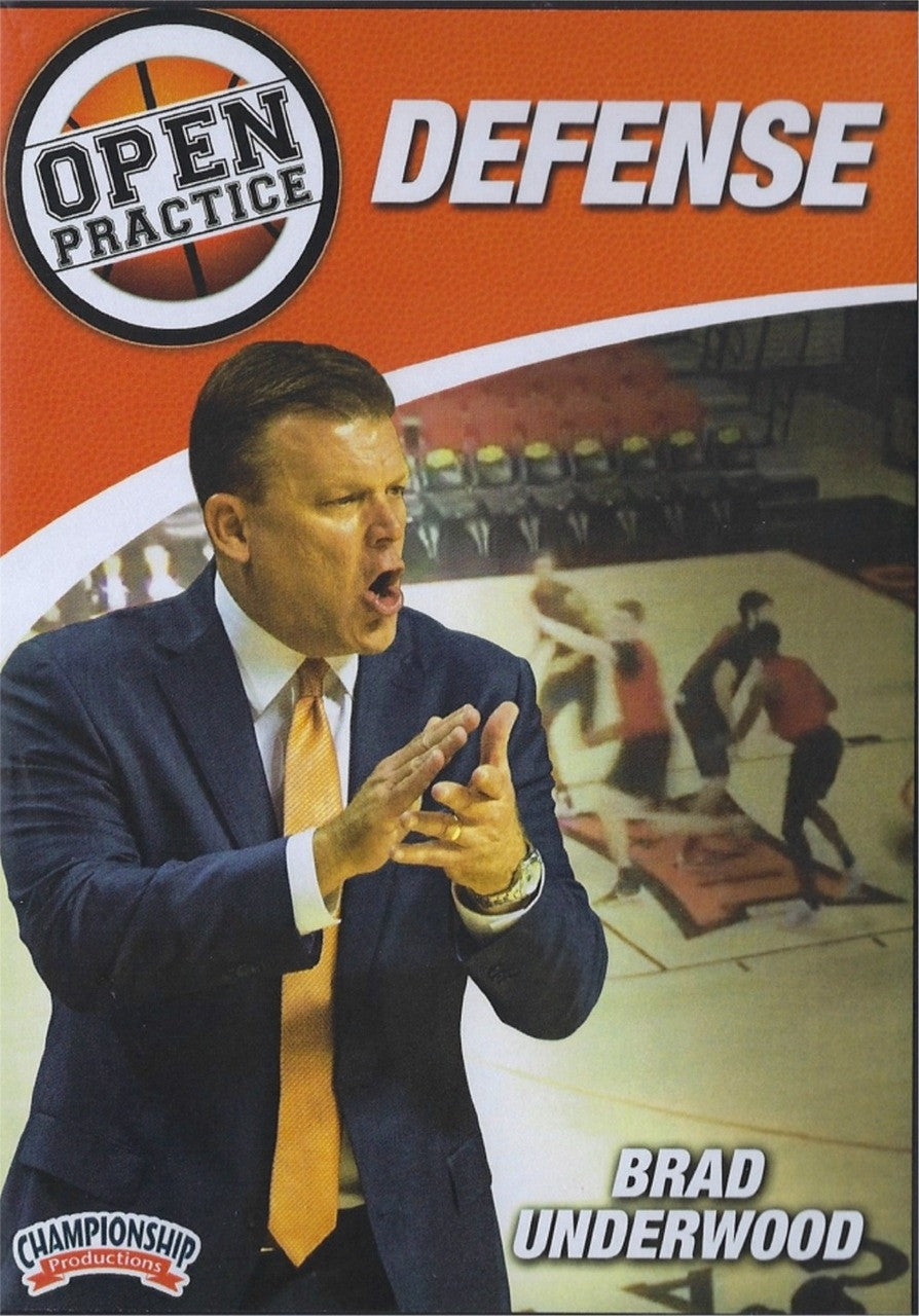 Brad Underwood Open Practice: Defense by Brad Underwood Instructional Basketball Coaching Video