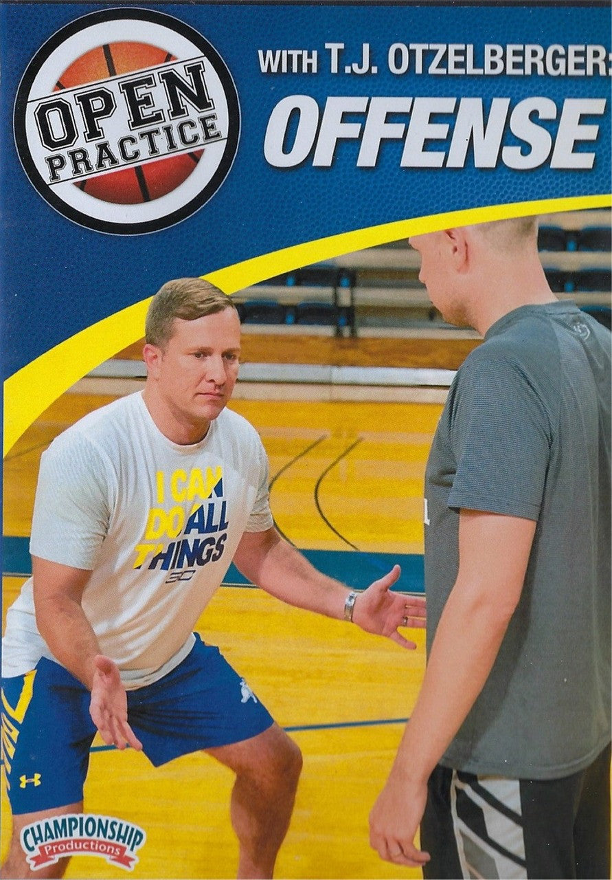 Open Practice with T.J. Otzelberger Offense by T.J. Otzelberger Instructional Basketball Coaching Video
