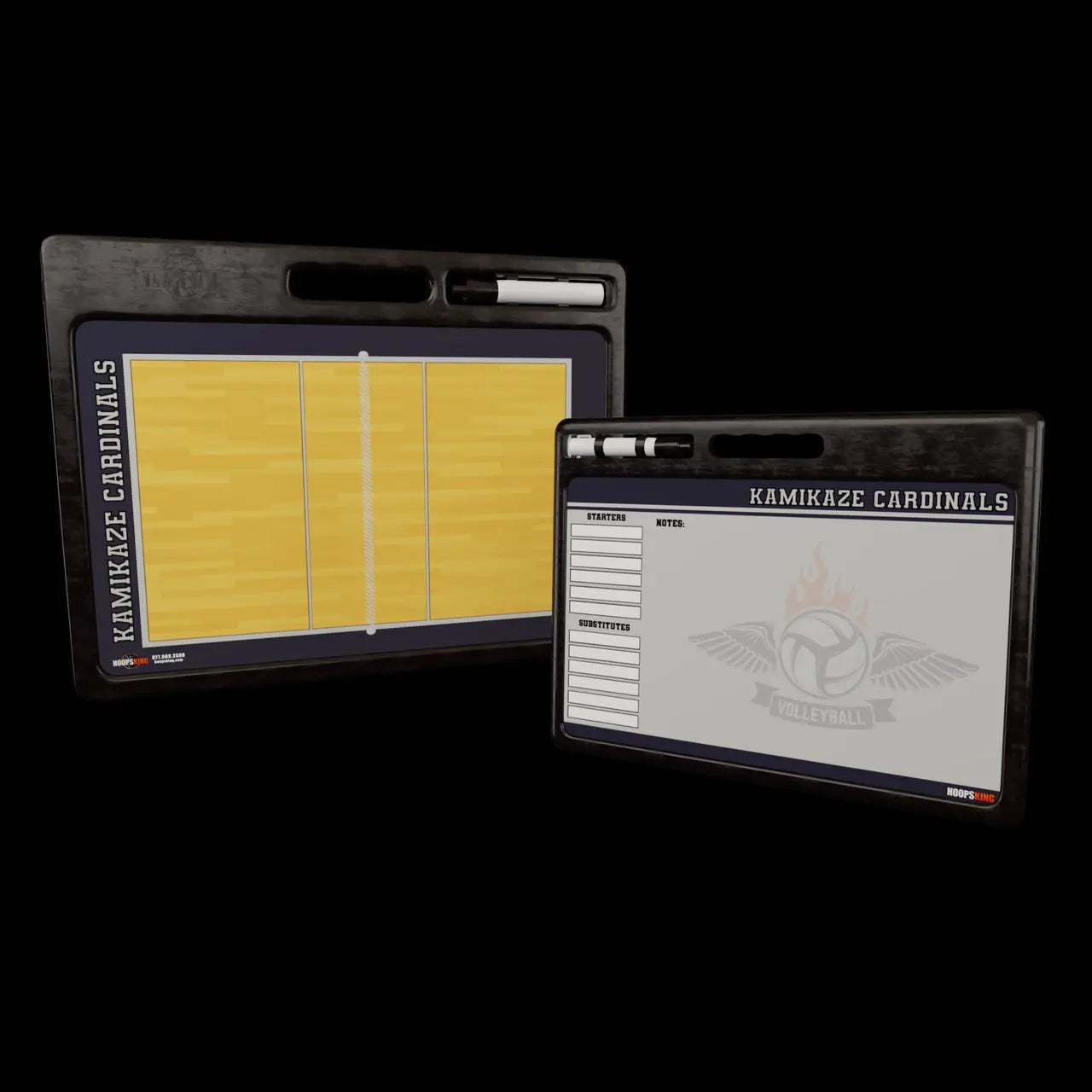 custom volleyball dry erase clipboard coaching gift