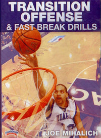 Thumbnail for Transition Offense & Fast Break Drills by Joe Mihalich Instructional Basketball Coaching Video