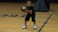 Thumbnail for Coach Chris also uses the SkilCoach Shooter ball with the build in shooting coach to make it easy for your child to practice on their own.