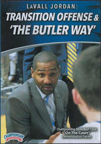 Thumbnail for Transition Offense & The Butler Way by LaVall Jordan Instructional Basketball Coaching Video