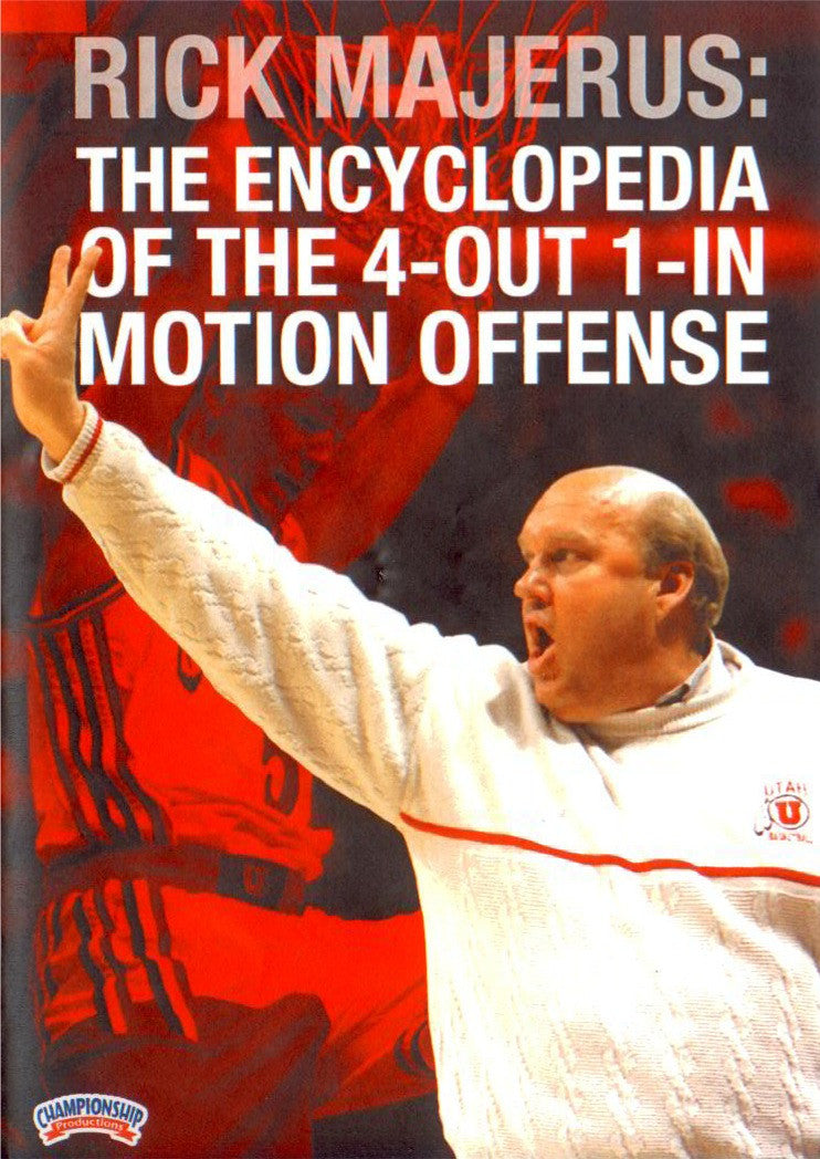 Rick Majerus: The Encyclopedia Of The 4--out--1--in by Rick Majerus Instructional Basketball Coaching Video