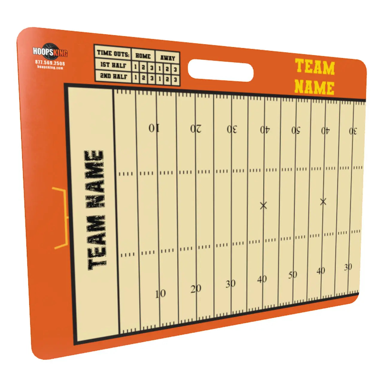 23 X 18 Custom Football Coaching Board HoopsKing