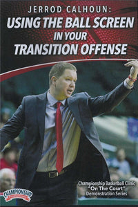 Thumbnail for Using the Ball Screen In Your Transition Offense by Jerrod Calhoun Instructional Basketball Coaching Video