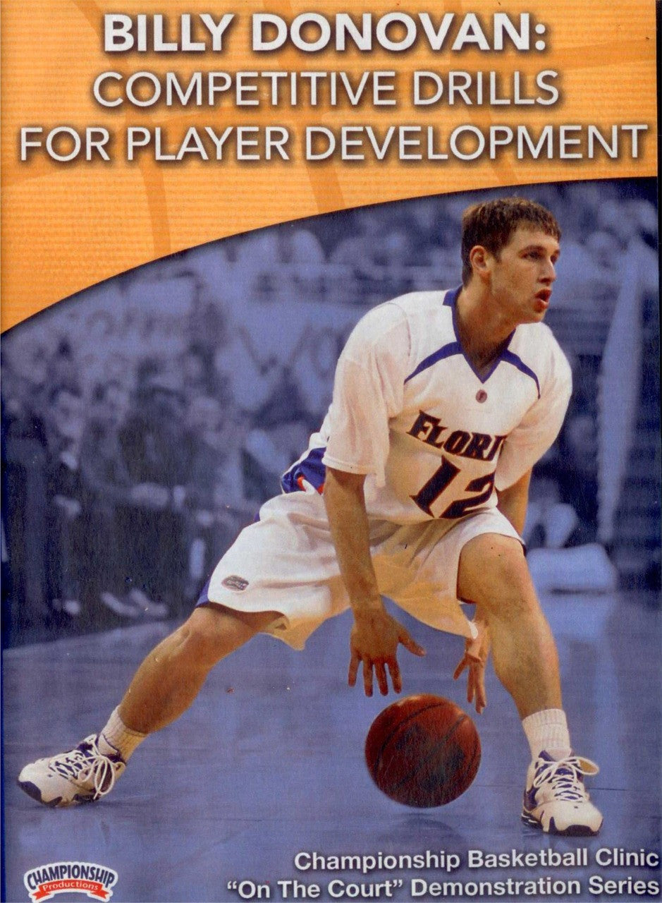 Competitive Drills For Player Development by Billy Donovan Instructional Basketball Coaching Video