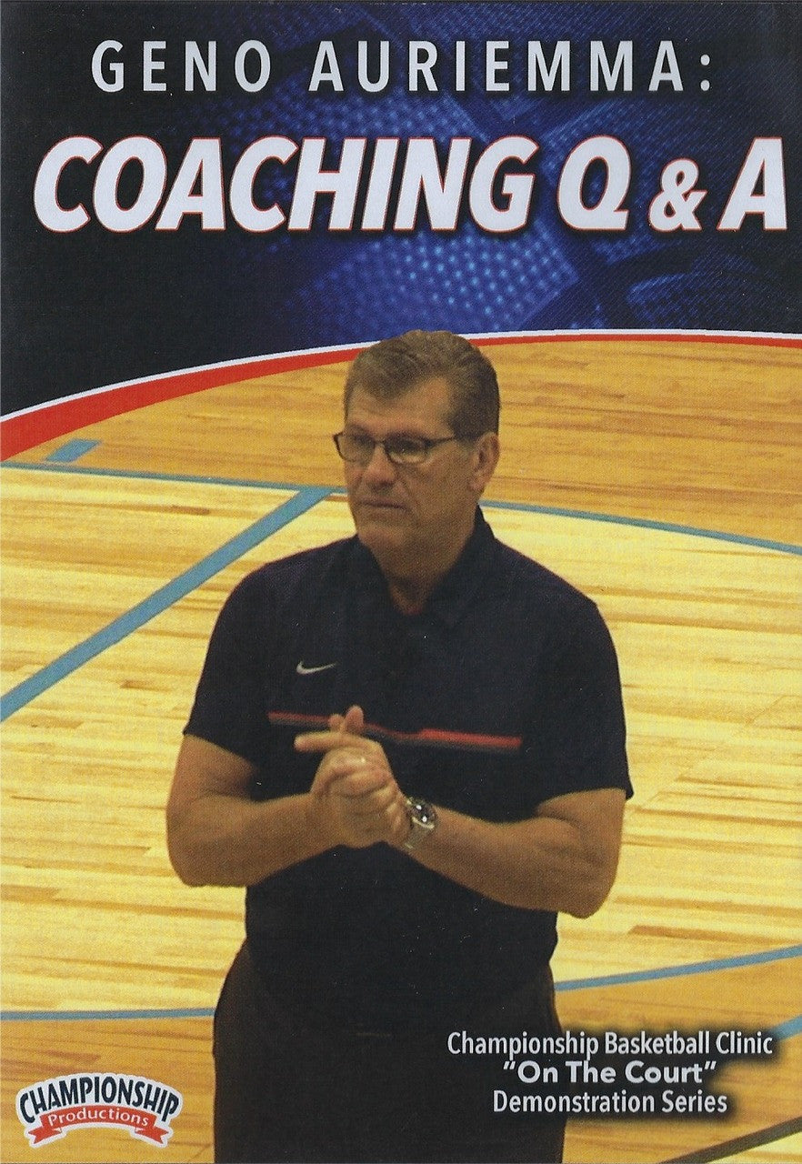 Geno Auriemma Coaching Q & A by Geno Auriemma Instructional Basketball Coaching Video