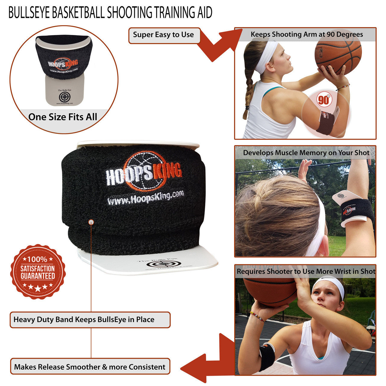 Bulls Eye Basketball Shooting Aid 