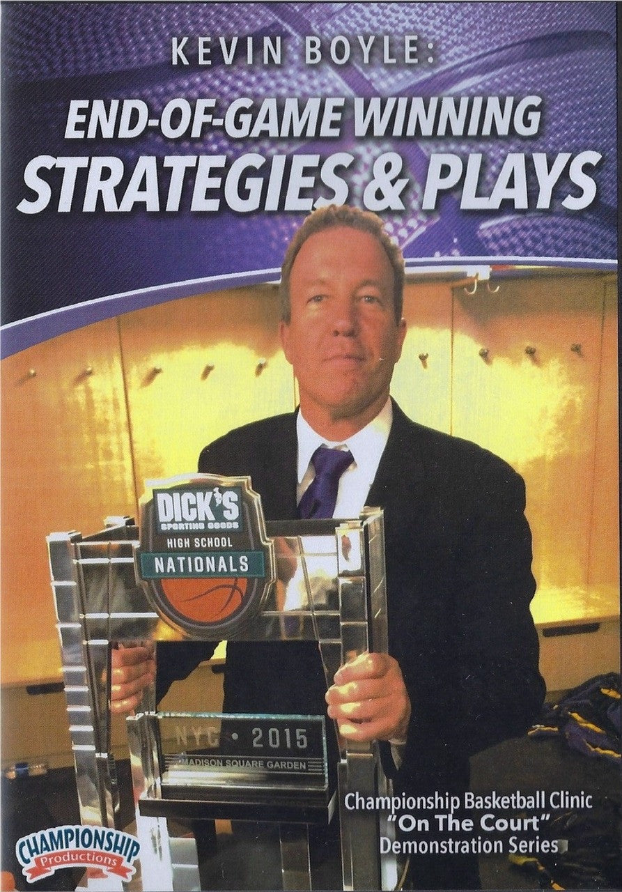 End Of Game Winning Strategies & Plays by Kevin Boyle Instructional Basketball Coaching Video