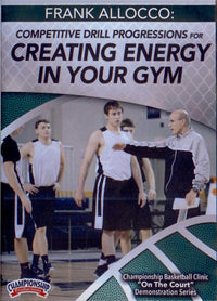 Thumbnail for Competitive Drill Progressions For Creating Energy In Your Gym by Frank Allocco Instructional Basketball Coaching Video