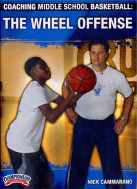 Thumbnail for Coaching Middle School Basketball: Wheel Offense by Nick Cammarano Instructional Basketball Coaching Video