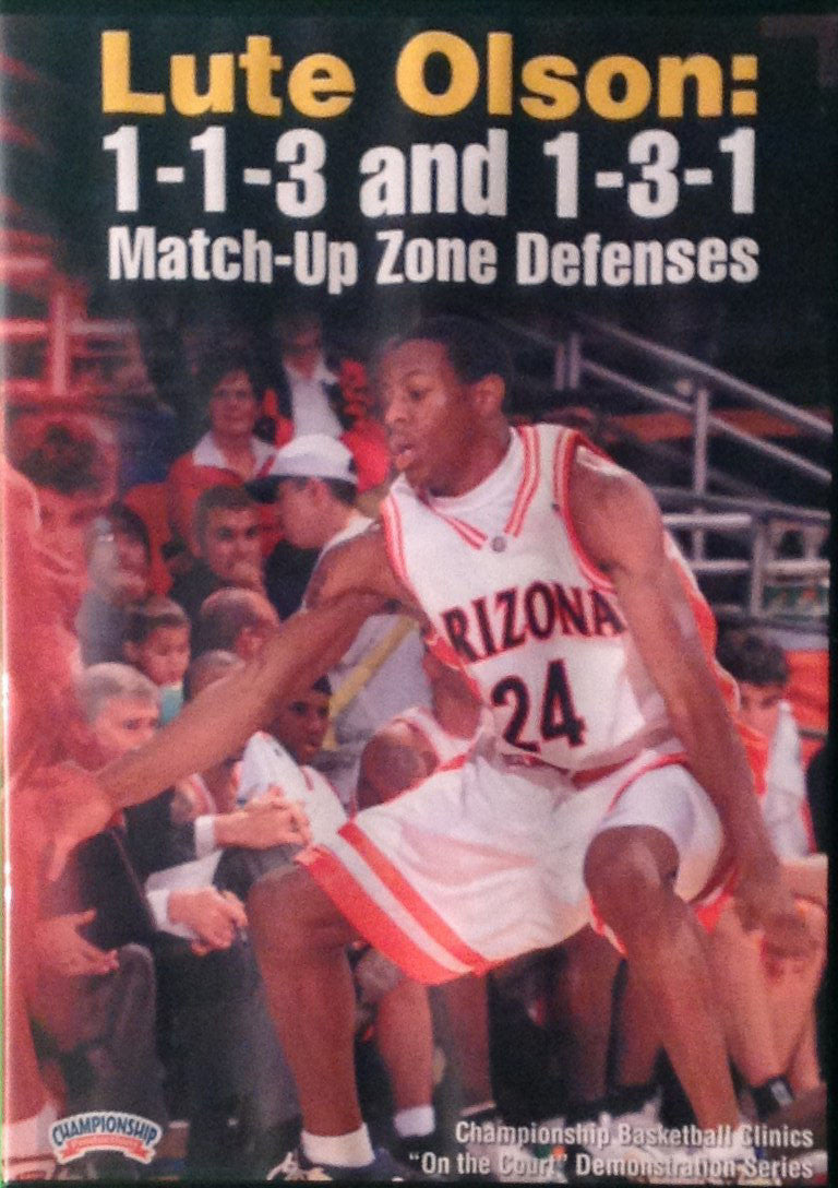 1--1--3 And 1--3--1 Match--up Zone Defense by Lute Olson Instructional Basketball Coaching Video
