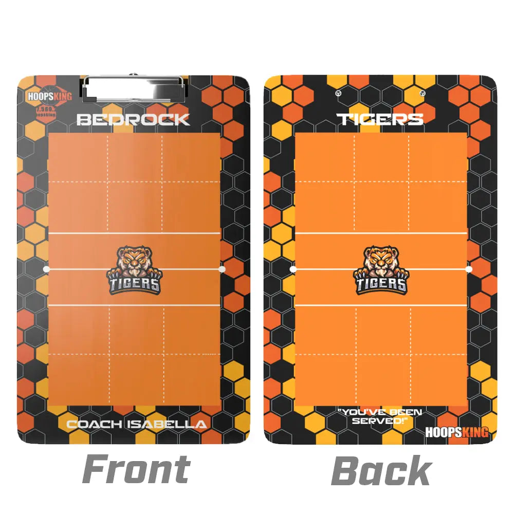 custom volleyball coaching clipboard