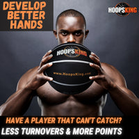Thumbnail for stop dropping passes in basketball with a weighted basketball