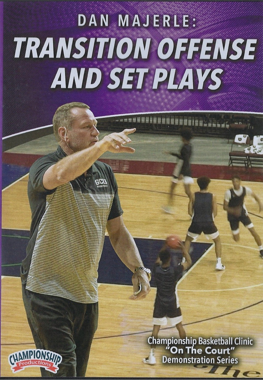 Dan Majerle: Transition Offense & Set Plays by Dan Majerle Instructional Basketball Coaching Video