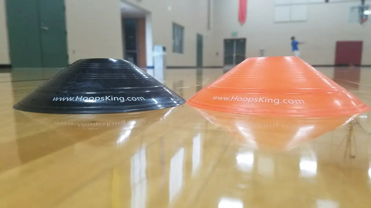 basketball cones for dribbling drills