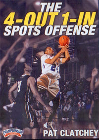 Thumbnail for The 4--out 1--in Spots Offense by Pat Clatchey Instructional Basketball Coaching Video