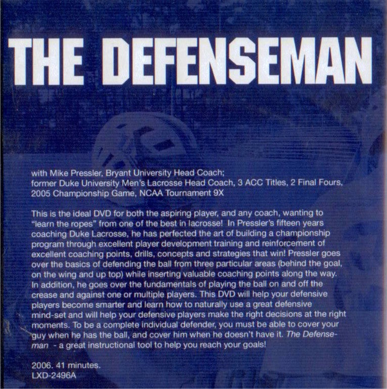(Rental)-The Defenseman