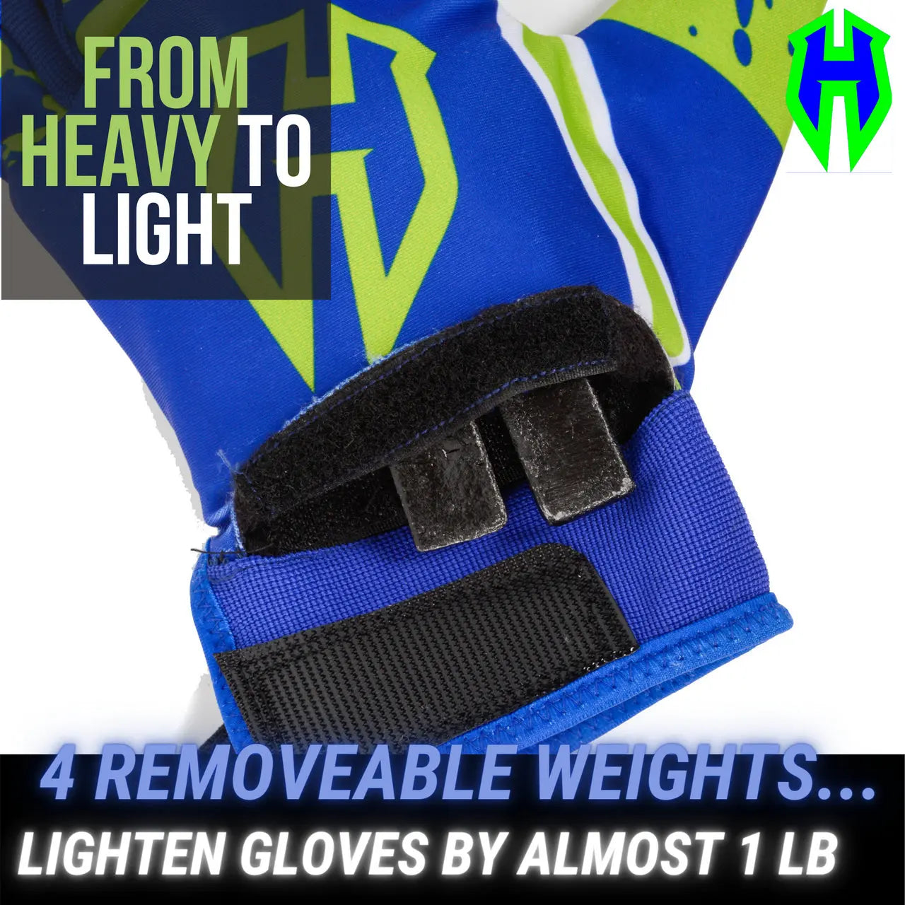 Homer Handz Weighted Batting Gloves Adjust Weights
