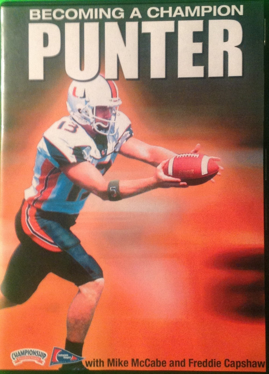 Becoming A Champion: The Punter by Mike McCabe Instructional Basketball Coaching Video
