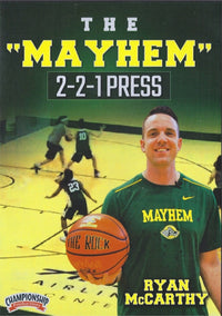 Thumbnail for The Mayhem 2-2-1 Press by Ryan McCarthy Instructional Basketball Coaching Video