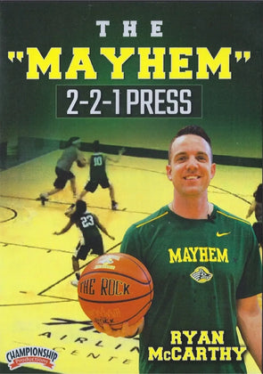 The Mayhem 2-2-1 Press by Ryan McCarthy Instructional Basketball Coaching Video