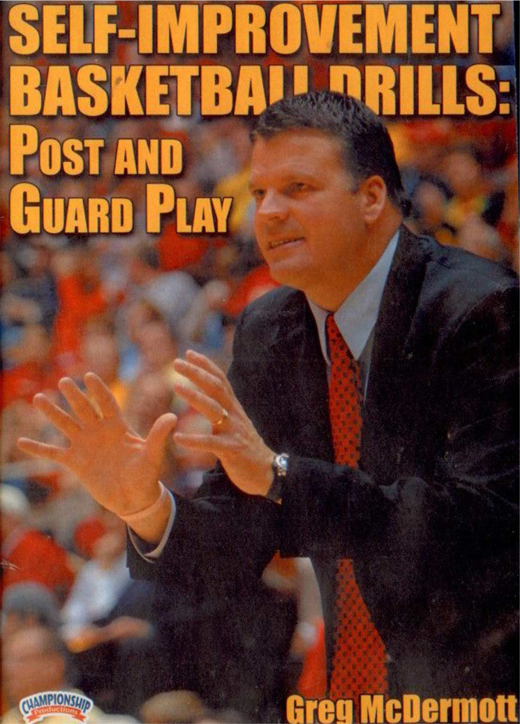 Self--improvement Basketball Drills! Post & Guard by Greg McDermott Instructional Basketball Coaching Video