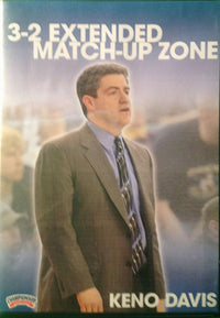Thumbnail for 3--2 Extended Match--up Zone by Keno Davis Instructional Basketball Coaching Video