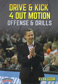 Thumbnail for Drive & Kick 4 Out Motion Offense & Drills by Ryan Odom Instructional Basketball Coaching Video