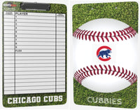 Thumbnail for custom baseball softball coaching clipboard lineup