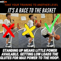 Thumbnail for how to get low in basketball