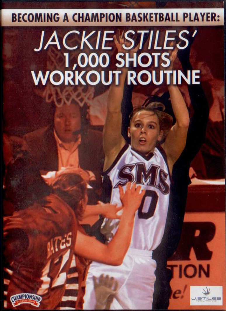 1,000 Shots Workout Routine by Jackie Stiles Instructional Basketball Coaching Video